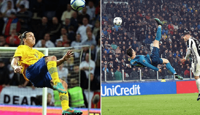 Zlatan Ibrahimovic ‘troleó’ a Cristiano Ronaldo tras su golazo de ‘chalaca’