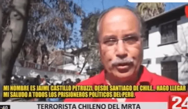 Terrorista chileno del MRTA mandó mensaje prosenderista [VIDEO]