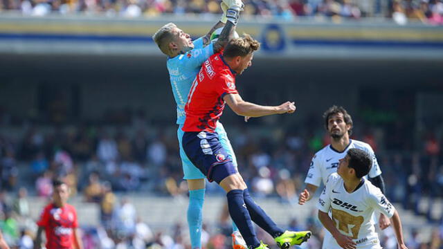 Pumas igualó 0-0 con Veracruz en un discreto partido por la Liga MX 