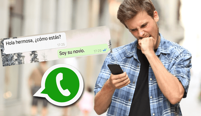 WhatsApp: intenta enamorar a su “crush” y es pillado por el novio [FOTO]