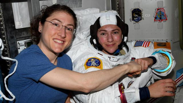 Conoce a las astronautas que protagonizan la primera caminata espacial exclusivamente femenina
