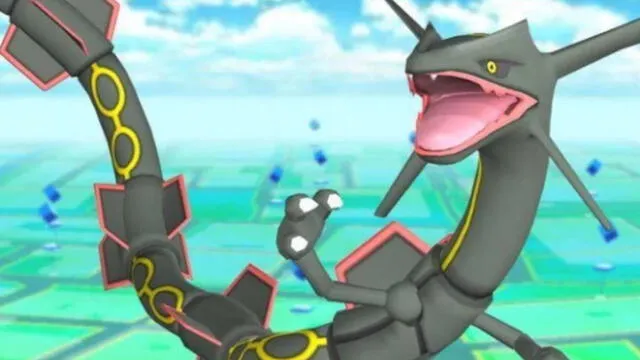 Rayquaza es de los mejores Pokémon tipo dragón que hay en el videojuego.