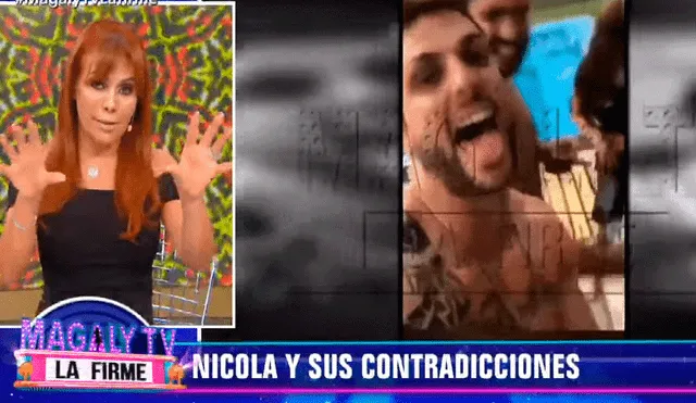 Magaly Medina desenmascara a Nicola Porcella con pruebas de la 'fiesta del terror'