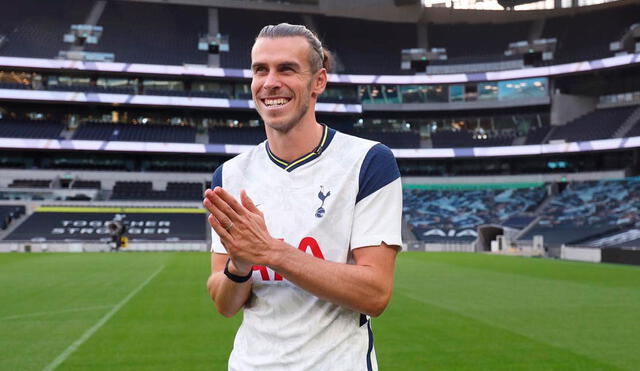 Gareth Bale fue presentado como nuevo jugador del Tottenham para la temporada 2020/21. Foto: Prensa Tottenham