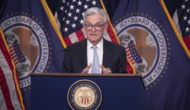 Jerome Powell, presidente de la Reserva Federal de EEUU, adelantó que las subidas de tipos del banco central van a ralentizarse en diciembre. Foto: EFE