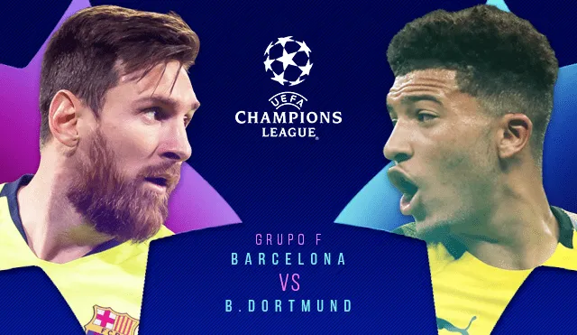 Barcelona vs. Dortmund EN VIVO por la fecha de la Champions League.
