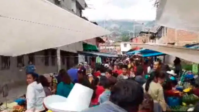 Saturan mercado en la ciudad de Cajamarca.