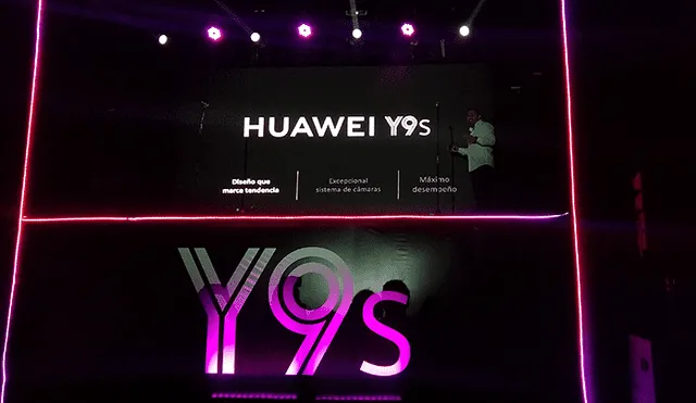 Lanzamiento oficial del Huawei Y9s en Perú. | Foto: Carol Larrain