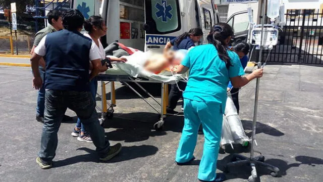 Varón falleció minutos después de haber ingresado de emergencia al hospital Honorio Delgado.
