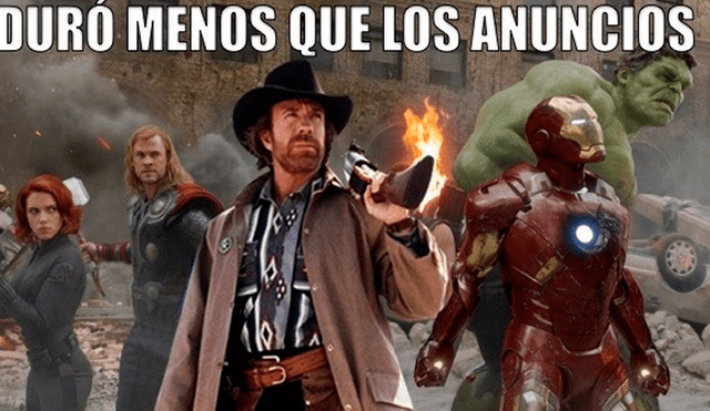 Avengers Endgame: mira los mejores memes de todas las películas de Los Vengadores 