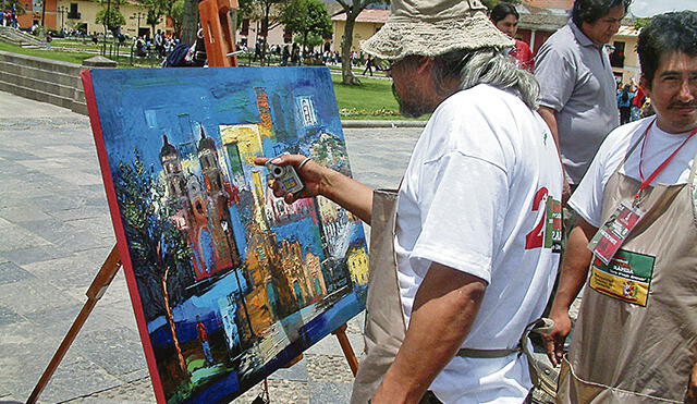 En Cajamarca se inició VII Concurso de Pintura