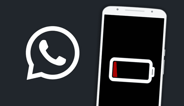 WhatsApp activará el modo oscuro cuando el móvil esté en ahorro de batería.