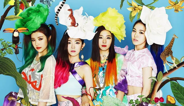 Red Velvet en su etapa de debut (2014).