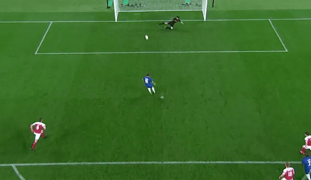 Chelsea vs Arsenal: Eden Hazard pone la goleada con excelente ejecución de penal [VIDEO]