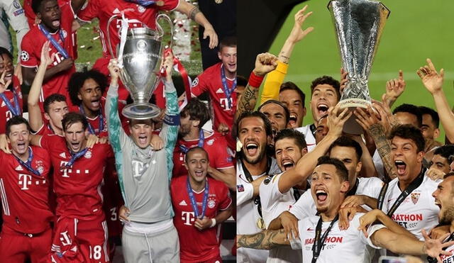 Final de la Supercopa de Europa entre Bayern Múnich y Sevilla se jugará con público. Foto: EFE.