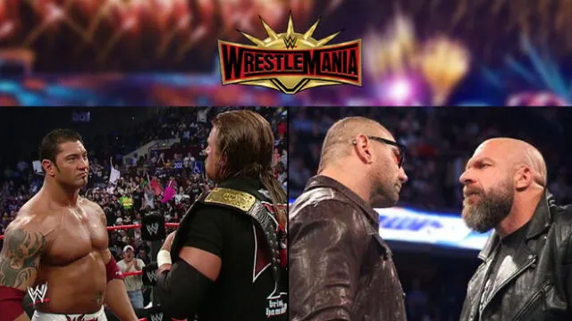 Wrestlemania 35: Triple H vs. Batista se enfrentan en la lucha del siglo