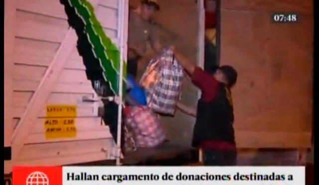 Callao: Hallan ayuda humanitaria escondida en una casa [VIDEO]