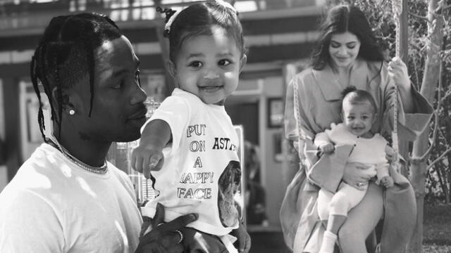 Kylie Jenner y Travis Scott se juntan por el cumpleaños de Stormi