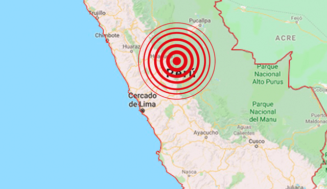 Sismo de magnitud 4.0 alarmó Huánuco esta noche