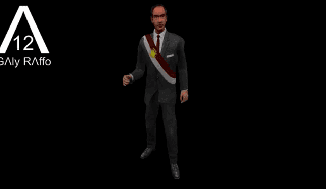 Galy Raffo, popular modder peruano, convierte al presidente Martín Vizcarra en personaje de Half-Life.