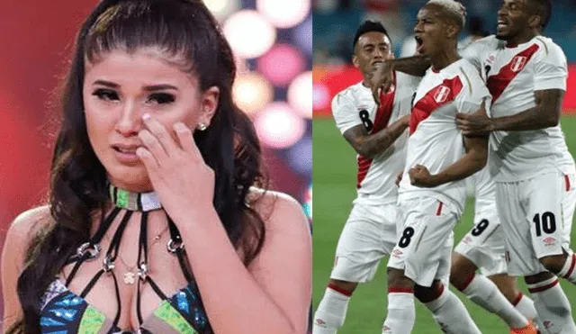 Yahaira Plasencia y su reacción tras eliminación de Farfán y Perú de Rusia 2018