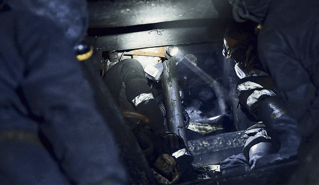 Un juego de válvulas salvó la vida de los cuatro mineros atrapados