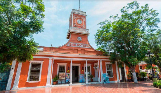 La Municipalidad de Barranco invitó a los vecinos a acercarse a la biblioteca respetando los protocolos. FOTO: Municipalidad de Barranco
