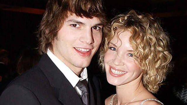 Ashton Kuthcer y Ashley Ellerin eran enamorados en 2001. Foto: Difusión
