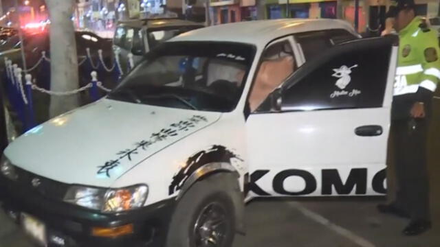 Víctima y sus acompañantes en el auto se encontraban en el distrito para realizar un trabajo. (Foto: Captura de video / América Noticias)