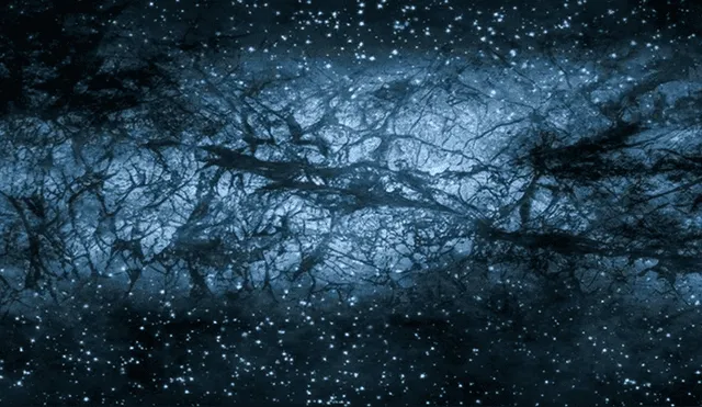 La existencia de la materia oscura podría ser más antigua que el Big Bang. Imagen referencial