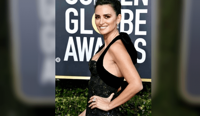 Golden Globes 2019: Penélope Cruz sorprendió a todos con escotado vestido durante la red carpet