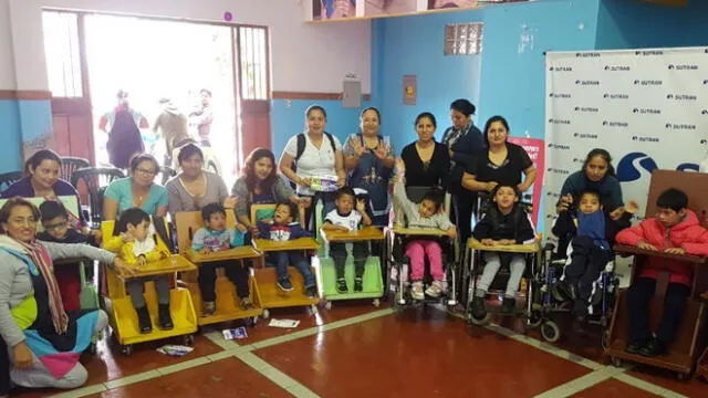 Sutran brinda charlas de educación vial a niños con discapacidad 