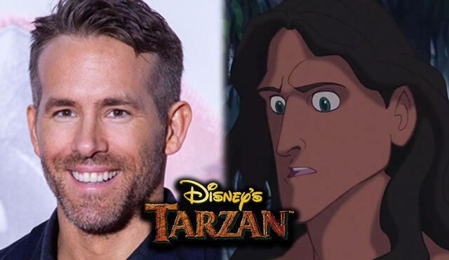 Ryan Reynolds podría interpretar a Tarzán en el próximo live action de Disney.