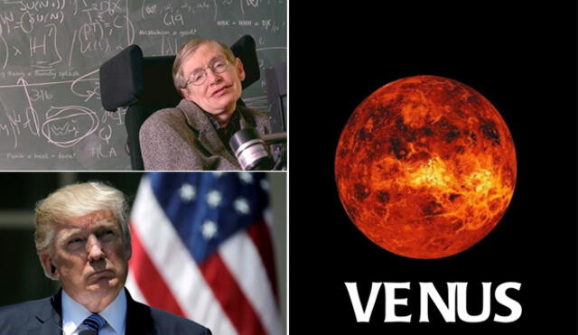 Stephen Hawking: "Trump podría transformar a la Tierra en un planeta como Venus” [VIDEO]
