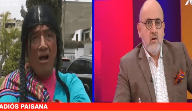 Beto Ortiz arremete contra el Poder Judicial por sanción contra la 'Paisana Jacinta' 