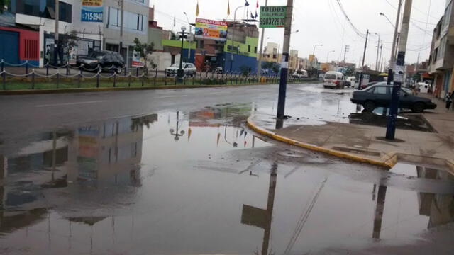 Chorrillos: aguas servidas inundan calles de urbanización
