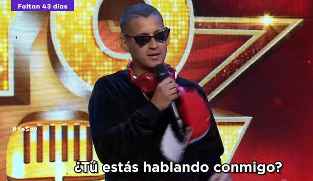 “Yo soy”: Ricardo Morán hace increíble pedido a imitador de Bad Bunny [VIDEO]