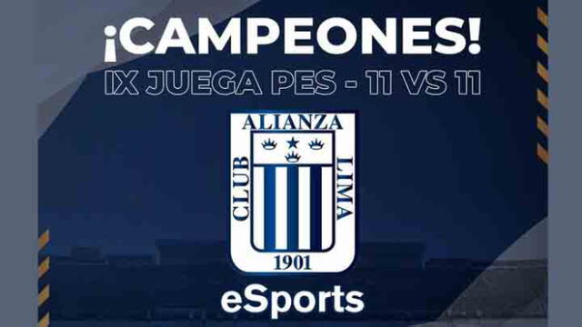 Alianza Lima eSports logró coronarse campeón en la modalidad 11 vs. 11. (Fotos: Facebook Alianza Lima)