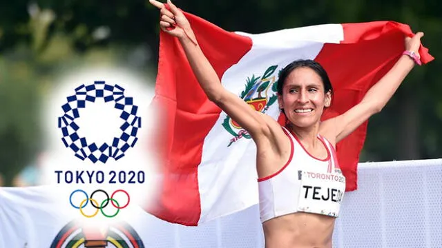 Gladys Tejeda es la atleta número 16 en sumarse a la delegación peruana en Tokio 2020. Foto. Composición LR