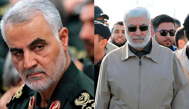 Tanto Soleimani como Al Muhandis velaban por los intereses miltiares de Irán en el Medio Oriente. Fotos: AP/Reuters.