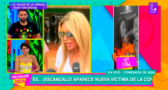 Jessica Newton respalda a Claudia Meza, quien denuncia haber sido drogada como Poly Ávila 