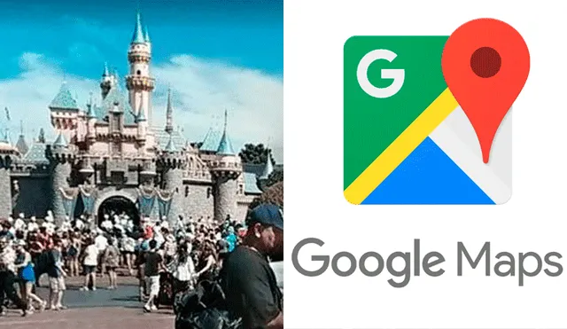 Google Maps: Captan extraña escena en Disneyland [FOTO]