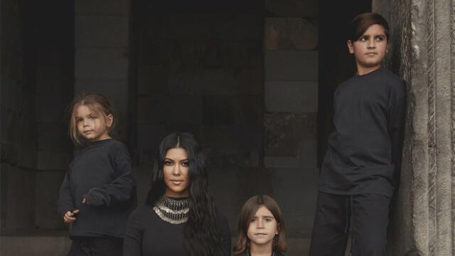 Kourtney Kardashian tiene tres hijos: Mason, Penelope y Reign. (Foto: Instagram)