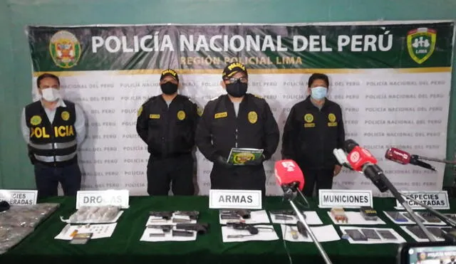 La mayoría de los detenidos registra antecedentes penales, según el general PNP Jorge Luis Cayas. (Foto: Milagros Ñaña / URPI - GLR)