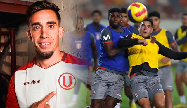 Pérez Guedes es la nueva incorporación de la 'U'. Foto: composición LR/Universitario/selección peruana