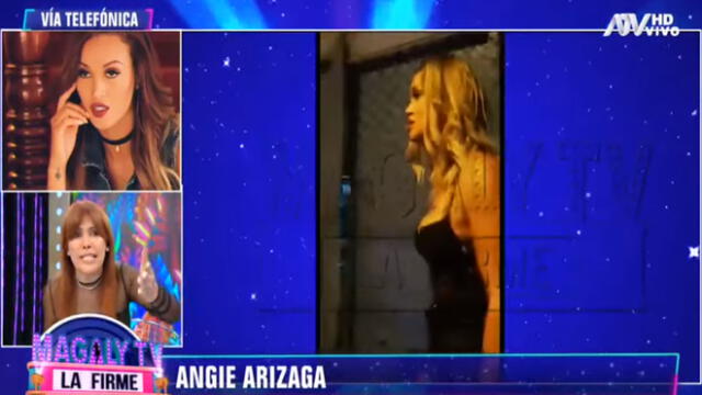 Magaly Medina a Angie Arizaga: “¡Qué ciega eres! Estás mal de la cabeza”