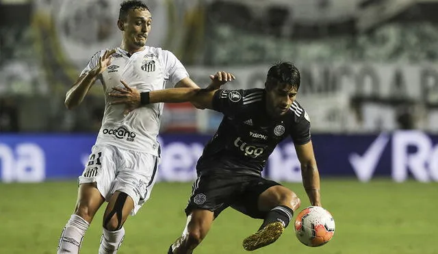 Olimpia vs. Santos EN VIVO por la fecha 3 del Grupo G de la Copa Libertadores 2020. Foto: AFP