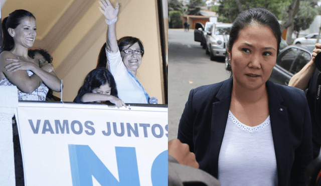 Mónica Sánchez se pronuncia tras la detención de Keiko, pero la trollean con Susana Villarán