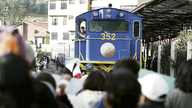 Cusco: anuncian protesta para exigir rebaja en pasajes de tren 