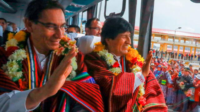 Martín Vizcarra permitió que el avión rumbo a Bolivia para el asilo político de Evo Morales atravesara los cielos peruanos, según Alberto Fernández. Foto: Difusión
